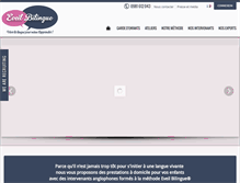 Tablet Screenshot of eveilbilingue.com